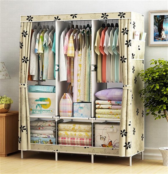 portable wardrobe china factory
